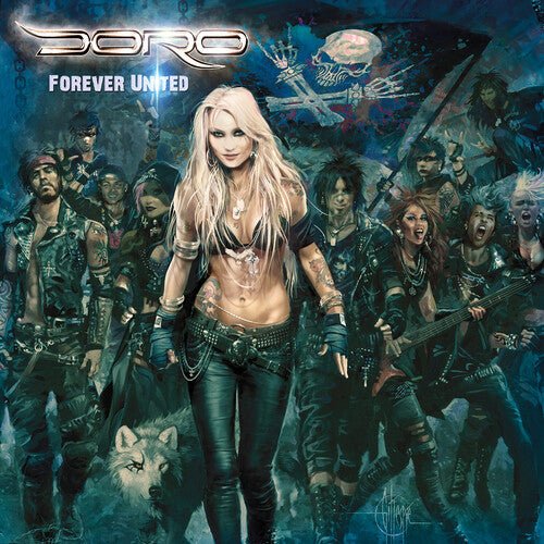 DORO - FOREVER UNITED - TRANS GREEN - RECORD