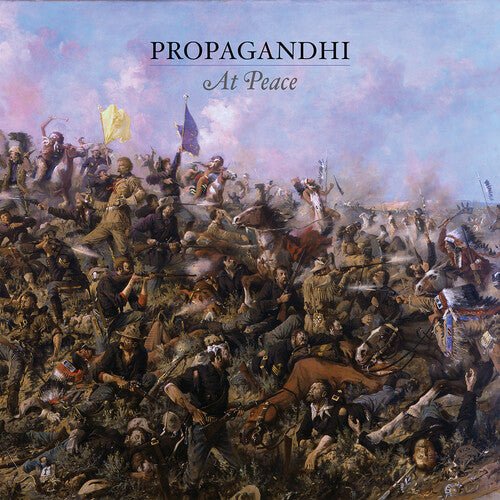 PROPAGANDHI - AT PEACE (IEX) - TRANSLUCENT PINK GLASS - RECORD