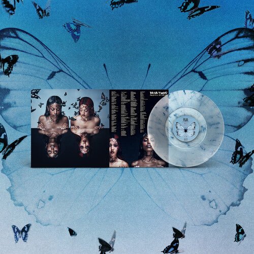 NOVA TWINS - PARASITES & BUTTERFLIES (IEX) - BLUE & CLEAR - RECORD