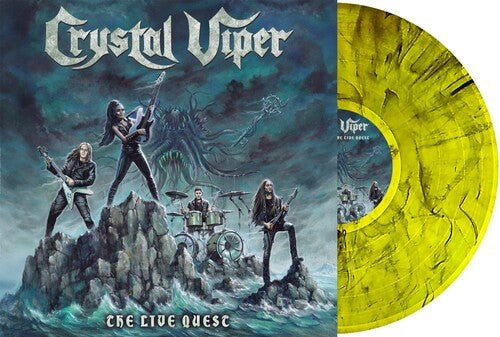 CRYSTAL VIPER - LIVE QUEST - MARBLE - RECORD