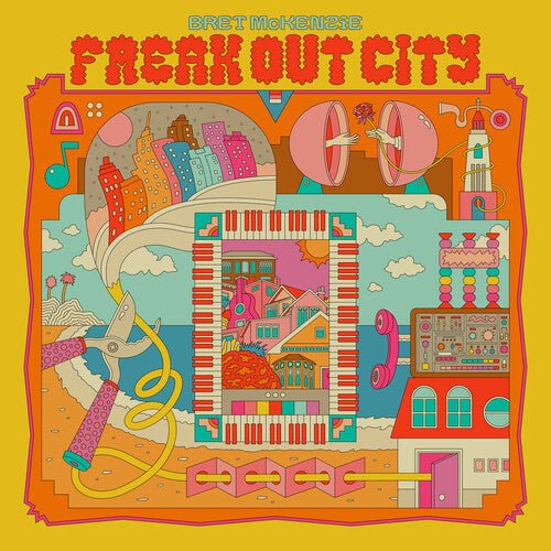 MCKENZIE,BRET - FREAK OUT CITY - GLACIAL BLUE - RECORD