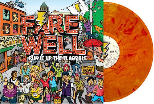 FAREWELL - RUN IT UP THE FLAGPOLE - RECORD