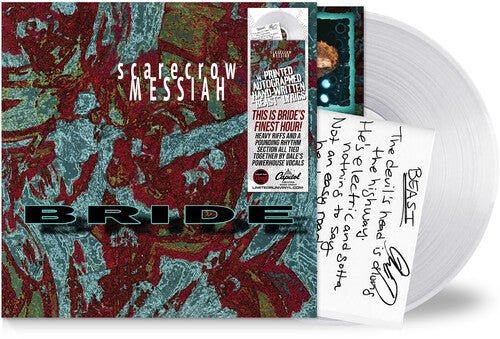 BRIDE - SCARECROW MESSIAH - CLEAR GLASS VIAL - RECORD
