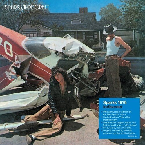 SPARKS - INDISCREET: 50TH ANNIVERSARY - RECORD