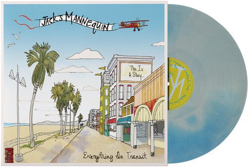 JACK'S MANNEQUIN - EVERYTHING IN TRANSIT - BLUE - RECORD
