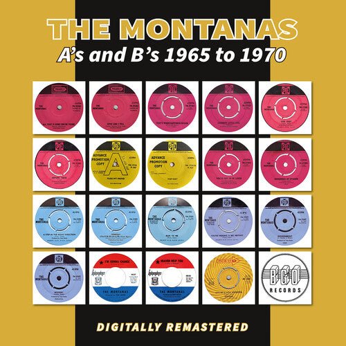 MONTANAS - A'S & B'S 1965 TO 1970 - RECORD