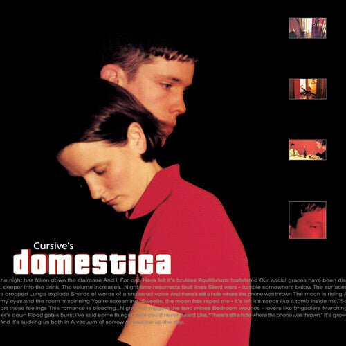 CURSIVE - DOMESTICA - RED - RECORD