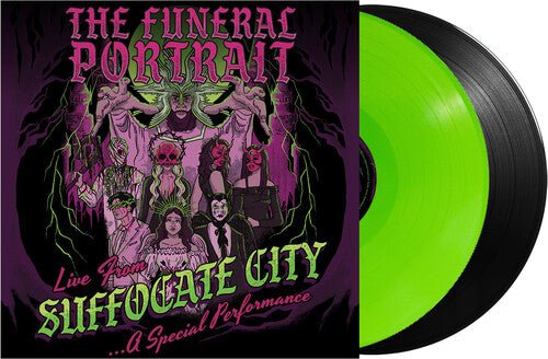 FUNERAL PORTRAIT - LIVE FROM SUFFOCATE CITY - LIME/BLACK - RECORD