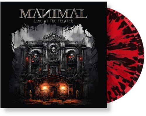 MANIMAL - LIVE AT THE THEATER - RED/BLACK - RECORD