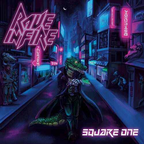 RAVE IN FIRE - SQUARE ONE - PINK - RECORD