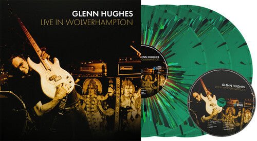 HUGHES,GLENN - LIVE IN WOLVERHAMPTON - SPLATTER VINYL + CD - RECORD