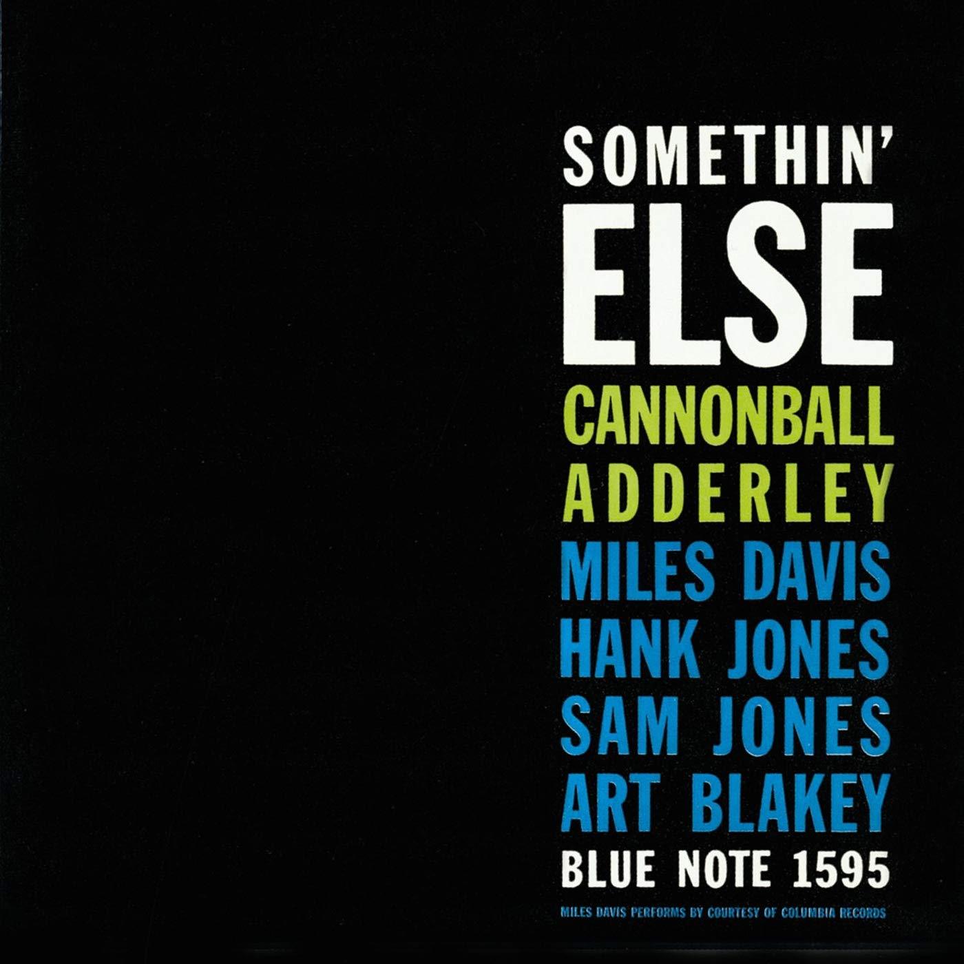 ADDERLEY,CANNONBALL - SOMETHIN ELSE - RECORD