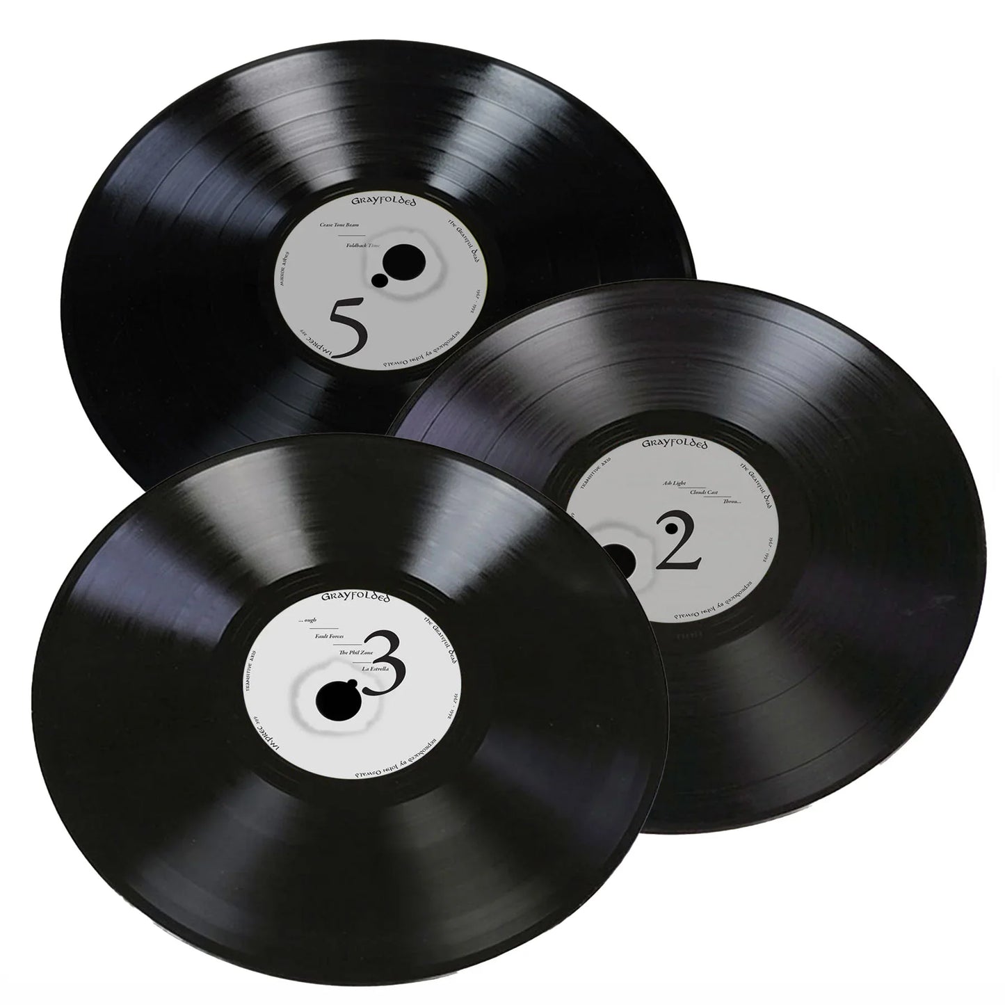 GRATEFUL DEAD - GRAYFOLDED - RECORD