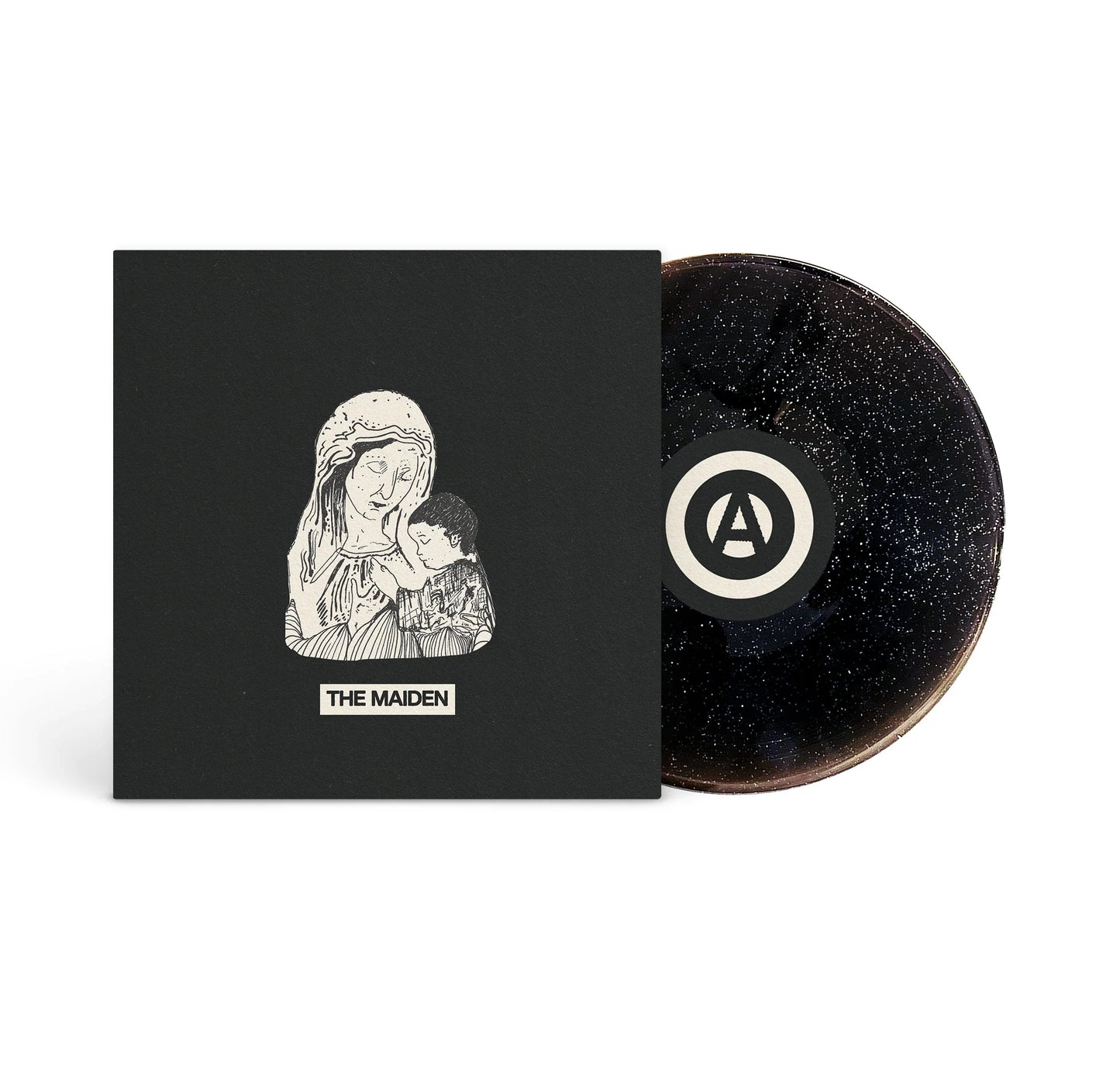 The Sound of Animals Fighting - The Maiden Black Ice Glitter - RECORD
