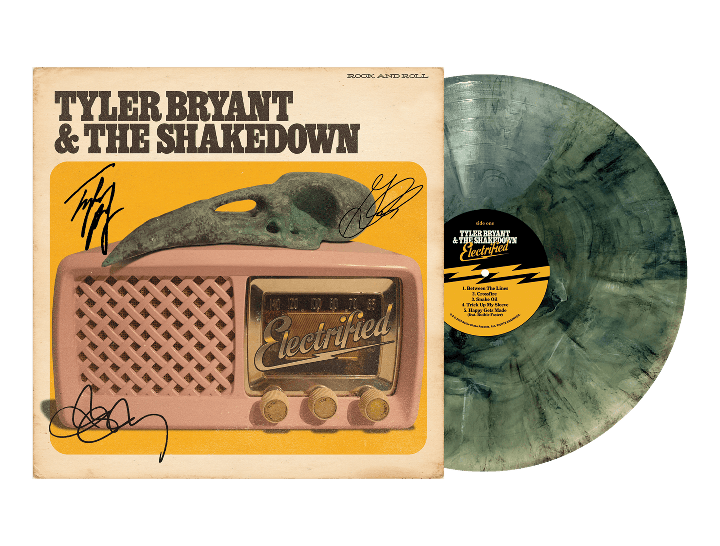 Tyler Bryant and The Shakedown - Autographed Electrified - RECORD