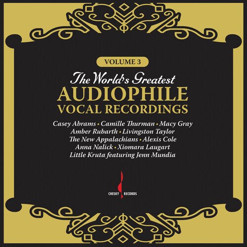 WORLDS GREATEST AUDIOPHILE VOCAL RECORDINGS VOL. 3 - RECORD