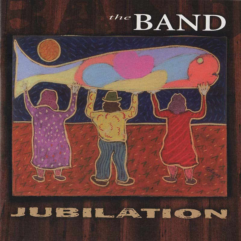 The Band - Jubilation LP Psychedelic Jubilation Red Swirl - RECORD