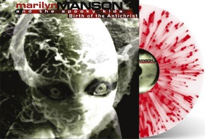 MARILYN MANSON AND THE SPOOKY KIDS - BIRTH OF THE ANTICHRIST Clear Splatter - RECORD