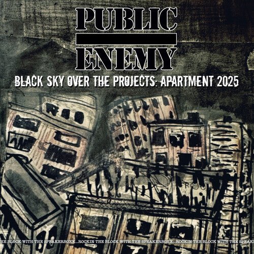 PUBLIC ENEMY - BLACK SKY OVER THE PROJECTS: APARTMENT 2025 - RECORD