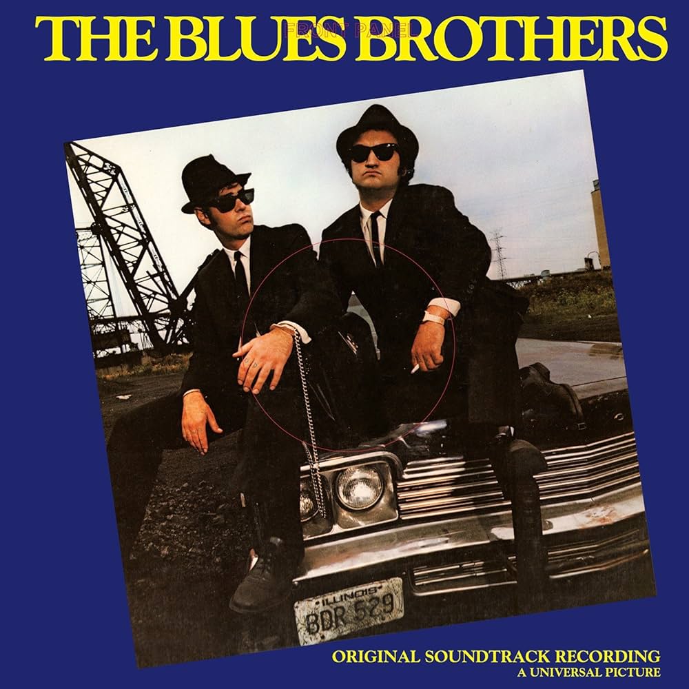 BLUES BROTHERS - THE BLUES BROTHERS ORIGINAL SOUNDTRACK RECORDING CLEAR GOLD - RECORD