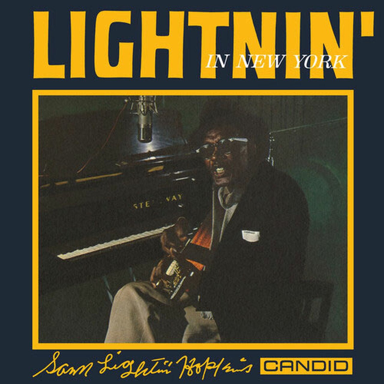HOPKINS,LIGHTNIN' - LIGHTNIN' IN NEW YORK - RECORD