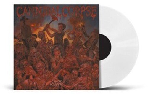 CANNIBAL CORPSE - CHAOS HORRIFIC - UK EXCLUSIVE WHITE VINYL - RECORD