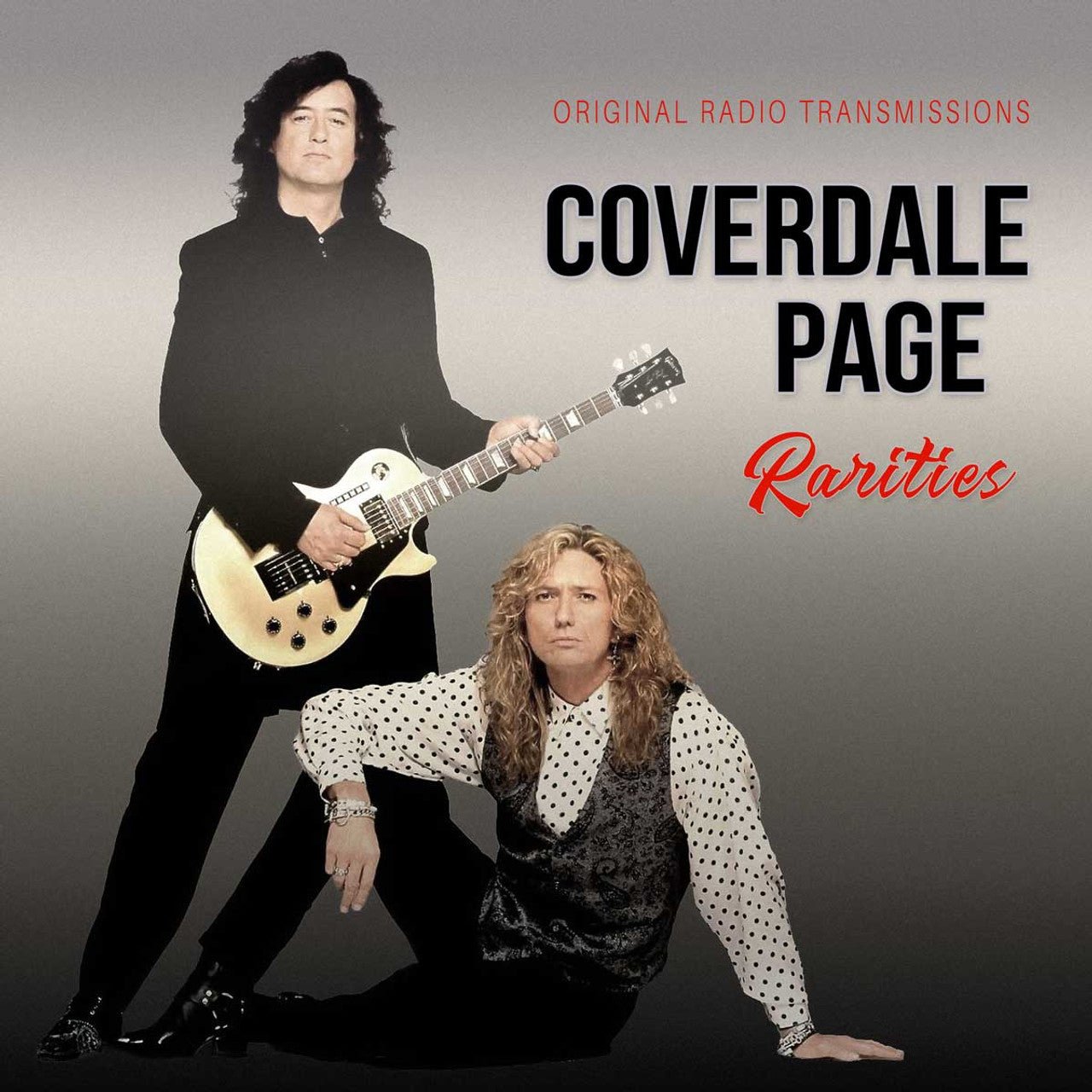 David Coverdale & Jimmy Page Rarities LP White - RECORD
