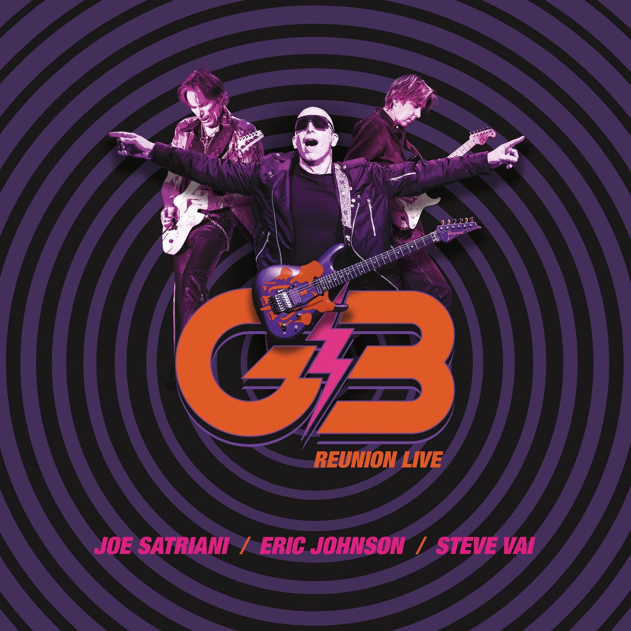 SATRIANI,JOE - G3: 25TH ANNIVERSARY REUNION TOUR - RECORD
