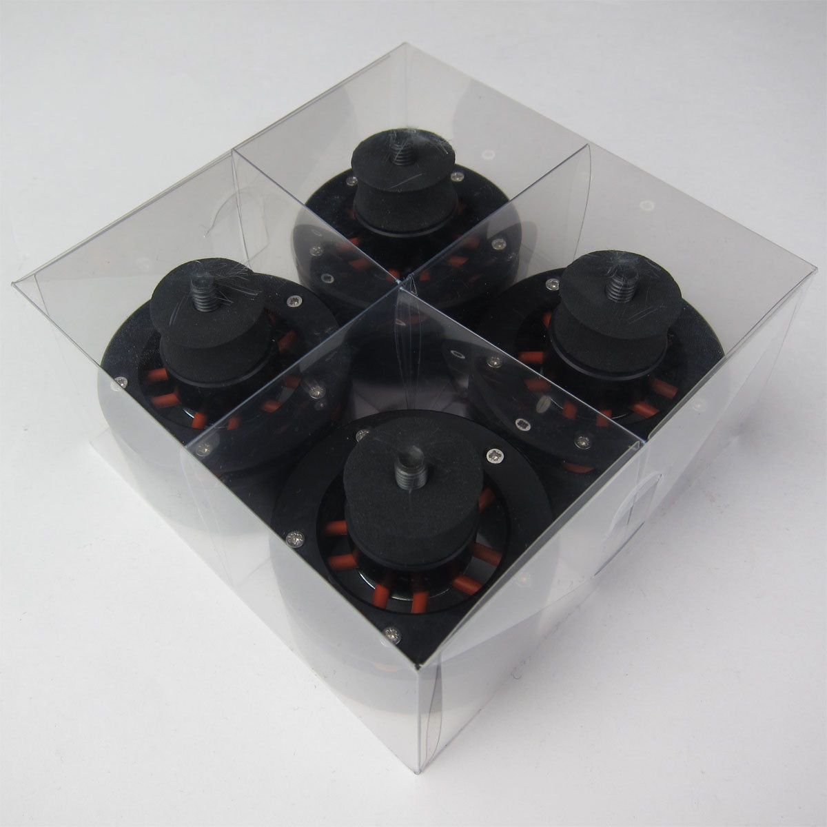 Isonoe: Isolation System - Turntable Feet (4 Units) - Black
