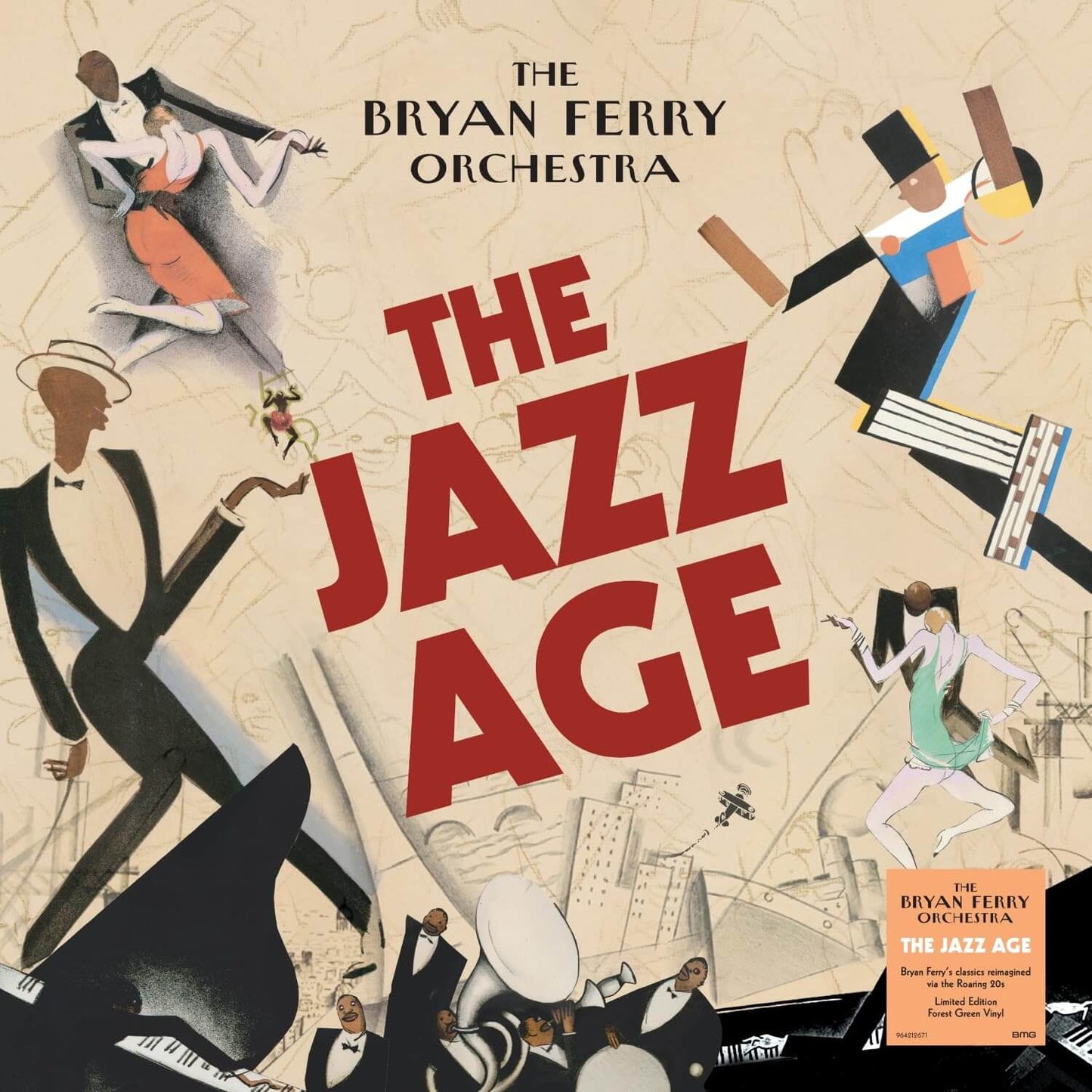 FERRY,BRYAN - JAZZ AGE Green - RECORD