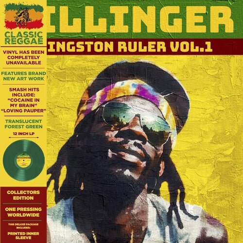 DILLINGER - KINGSTON RULER VOL.1 - RECORD