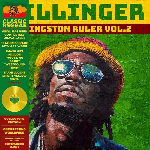 DILLINGER - KINGSTON RULER VOL.2 - RECORD