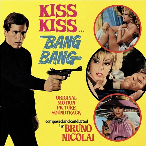 NICOLAI,BRUNO - KISS KISS BANG BANG - O.S.T. - CLEAR YELLOW VINYL - RECORD