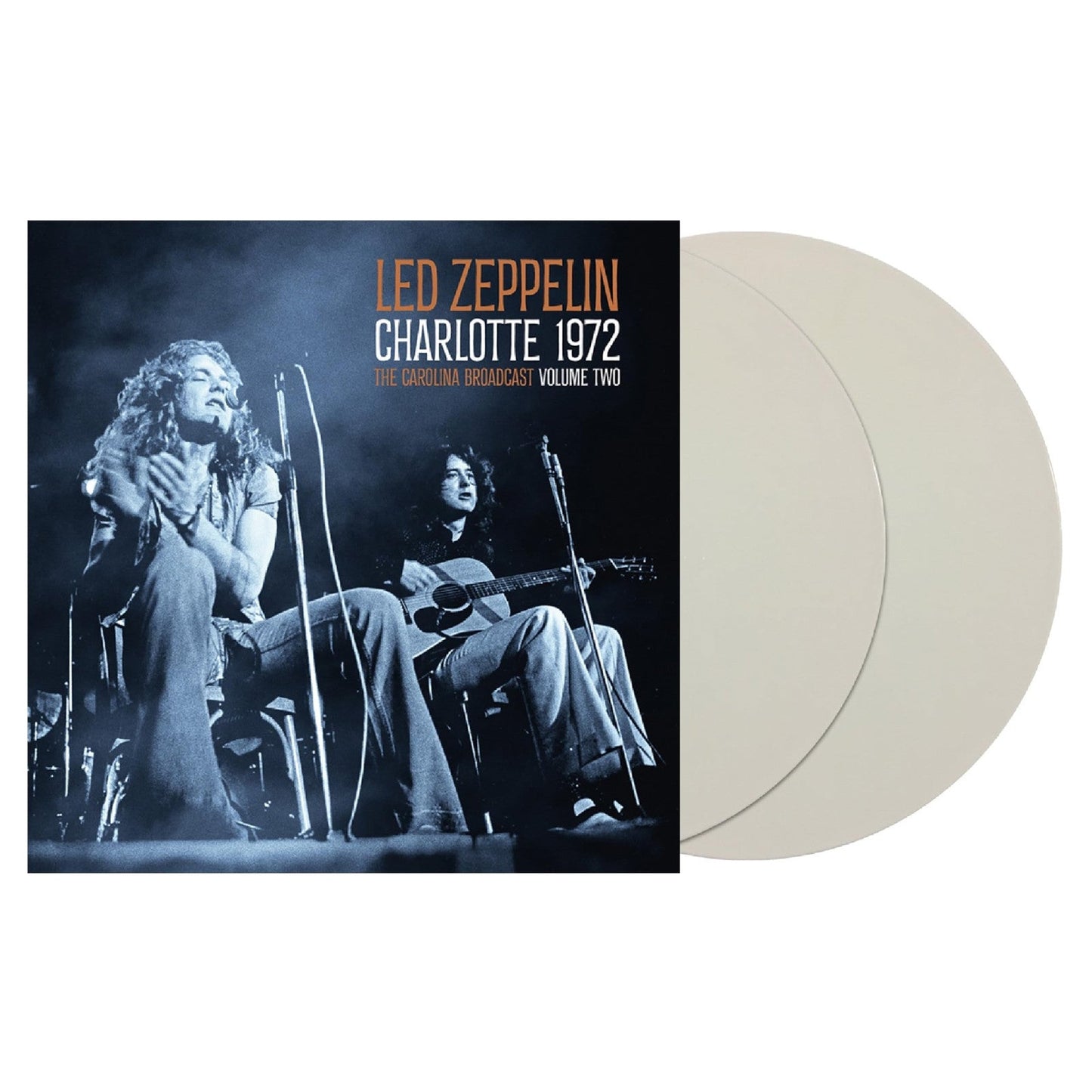LED ZEPPELIN - CHARLOTTE 1972 THE CAROLINA BROADCAST VOLUME TWO WHITE - RECORD