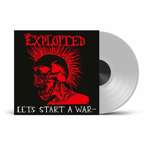 EXPLOITED - LET'S START A WAR SAID MAGGIE ONE DAY - CLEAR - RECORD