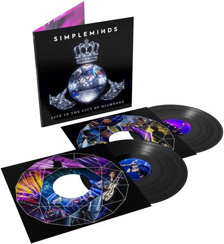 SIMPLE MINDS - LIVE IN THE CITY OF DIAMONDS - RECORD