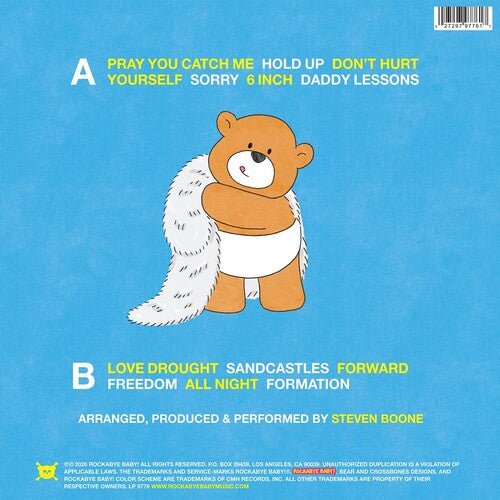 ROCKABYE BABY! - LULLABY RENDITIONS OF BEYONCE'S LEMONADE Yellow - RECORD