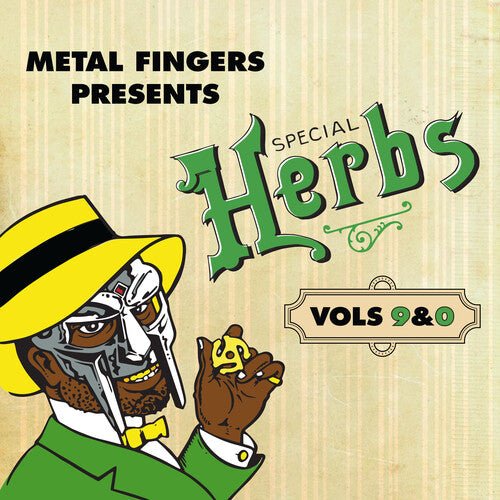 MF DOOM - METAL FINGERS PRESENTS: SPECIAL HERBS VOL. 9 & 10 - RECORD