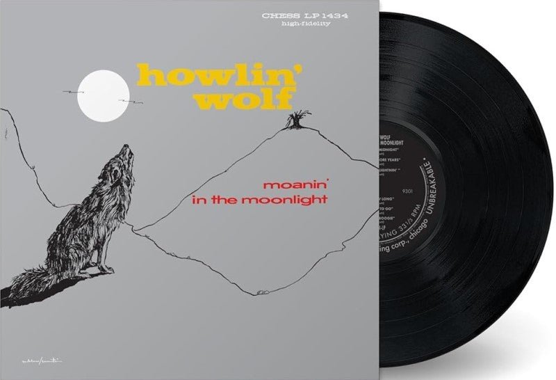 HOWLIN' WOLF - MOANIN' IN THE MOONLIGHT (CHESS 75 SERIES) - RECORD