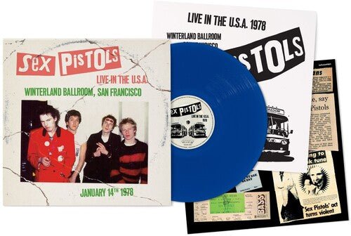 SEX PISTOLS - LIVE U.S.A 1978: WINTERLAND BALLROOM SAN FRANCISCO Blue - RECORD