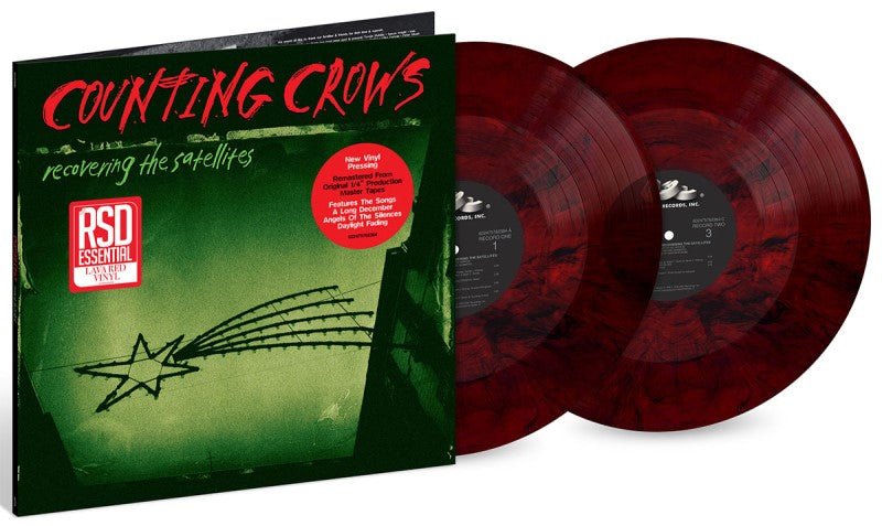 COUNTING CROWS - RECOVERING THE SATELLITES Red - RECORD