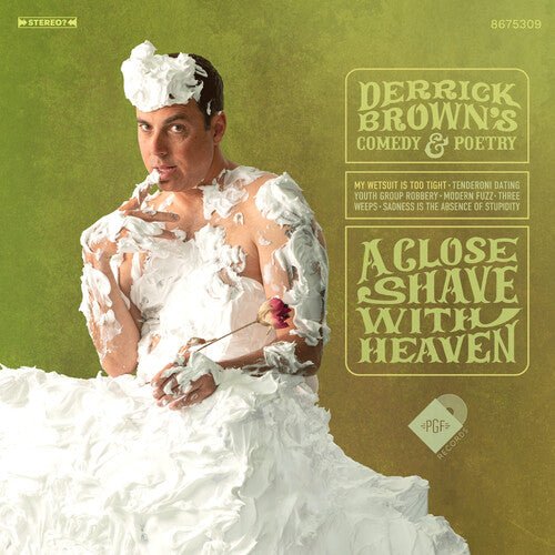 BROWN,DERRICK - CLOSE SHAVE WITH HEAVEN - GREEN - RECORD