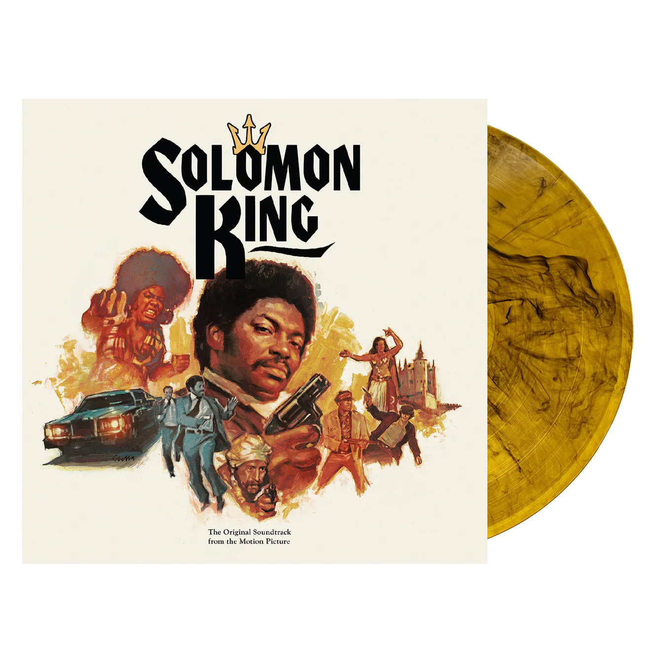 SOLOMON KING / VARIOUS - O.S.T. Colored - RECORD