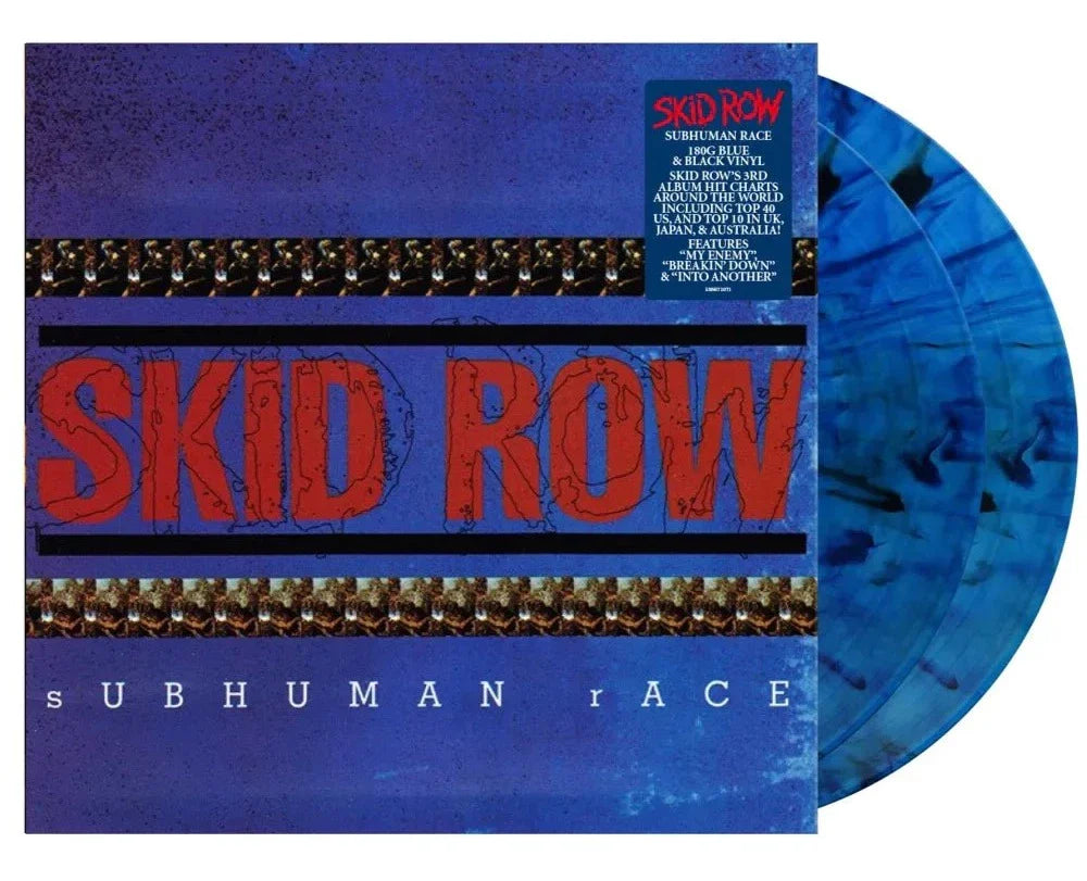 Skid Row -Subhuman Race Blue/Black Marbled 2 180 Gram - RECORD
