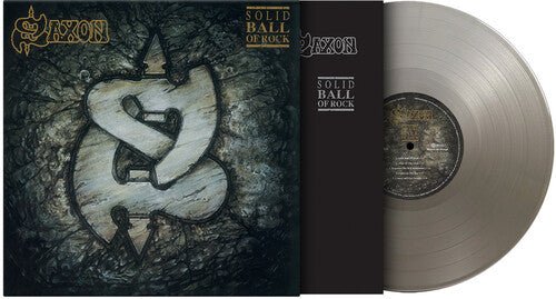 SAXON - SOLID BALL OF ROCK Silver - RECORD