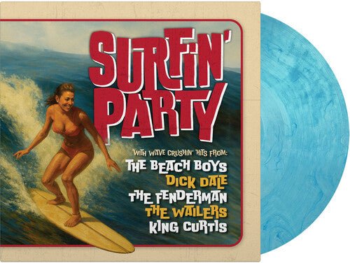 SURFIN PARTY / VARIOUS - SURFIN PARTY / VARIOUS - CLEAR & BLUE VINYL - RECORD