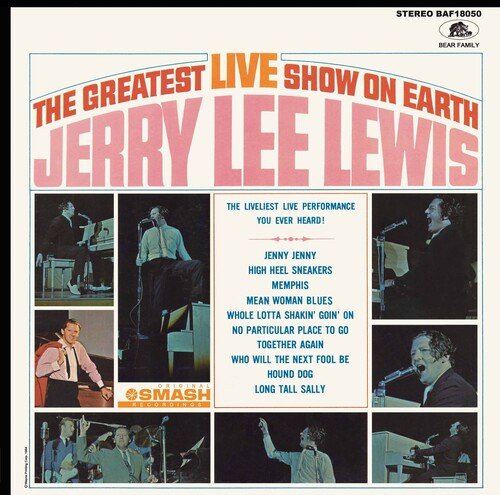 LEWIS,JERRY LEE - GREATEST LIVE SHOW ON EARTH - RECORD