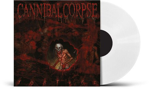 CANNIBAL CORPSE - TORTURE - UK EXCLUSIVE WHITE VINYL - RECORD