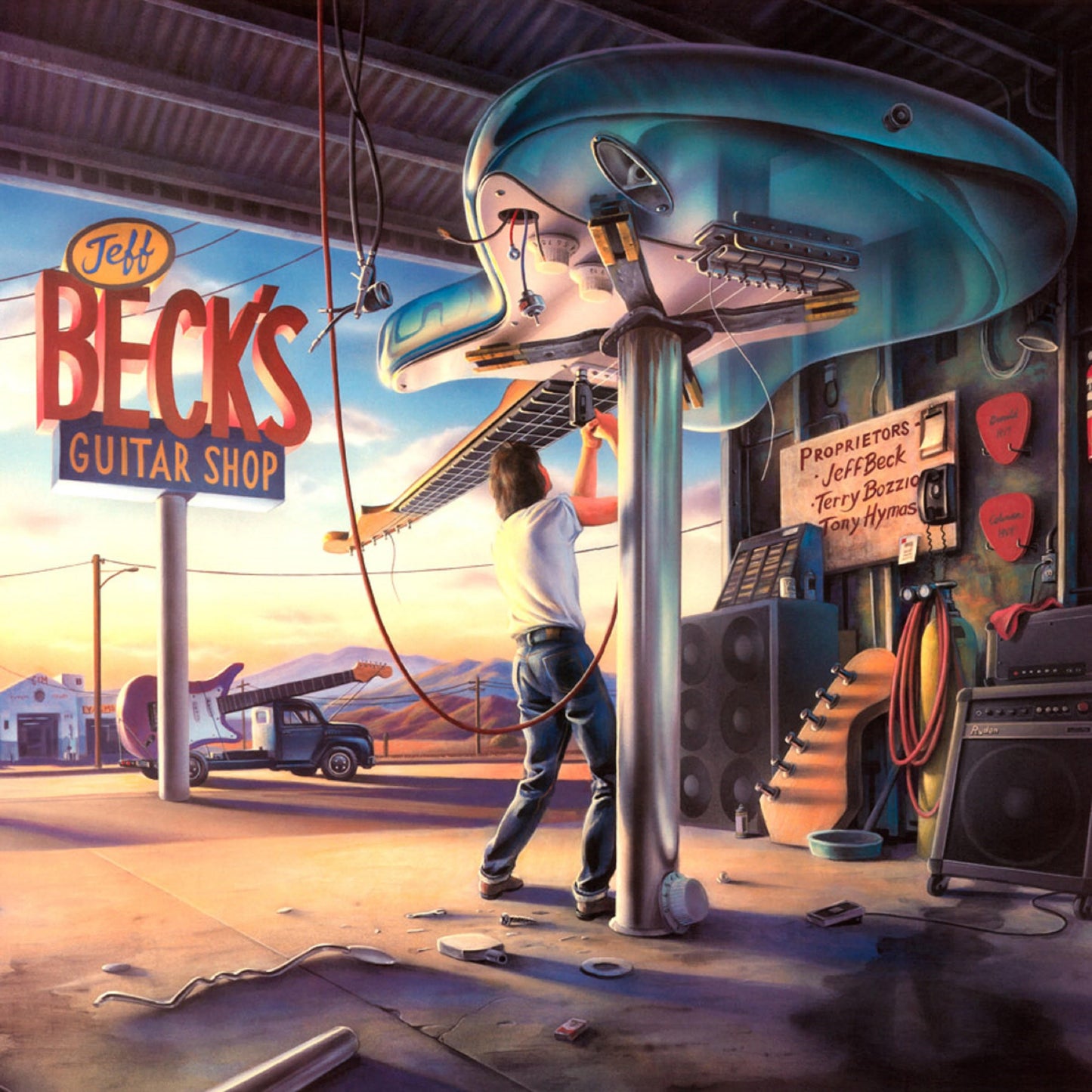 BECK,JEFF - JEFF BECK'S GUITAR SHOP - RECORD