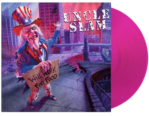 UNCLE SLAM - WILL WORK FOR FOOD Purple - RECORD